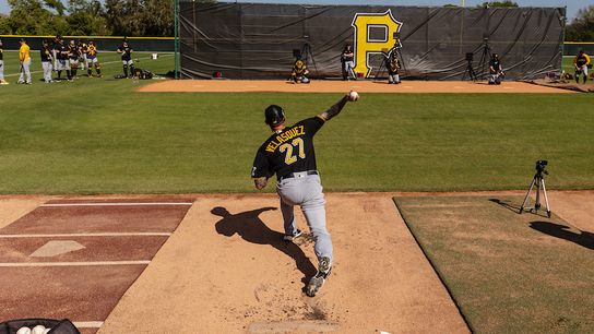 Being consistent, mechanically and emotionally, vital for Velasquez taken in Bradenton, Fla. (Pirates)